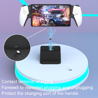 For PlayStation Portal iplay HBP-547 Palm Contact Terminal Portable Charging Stand(Black)