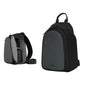 Cwatcun D148 Sac Photo Bandoulière Décontracté Moyen pour Appareil Photo, Utilisation Quotidienne, Couleur : Noir