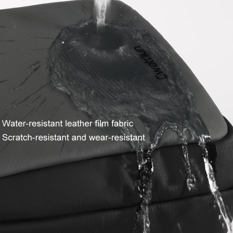Cwatcun D148 Sac Photo Bandoulière Décontracté Moyen pour Appareil Photo, Utilisation Quotidienne, Couleur : Noir