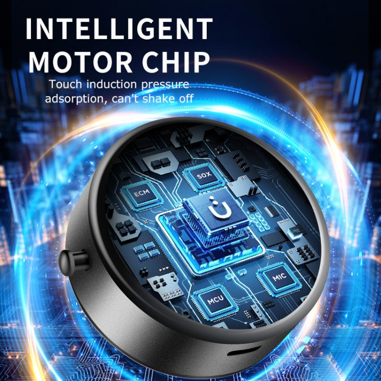 AIMITE M8 Car Phone Holder Vacuum Suction Cup Strong Magnetic Support Bracket(Black)