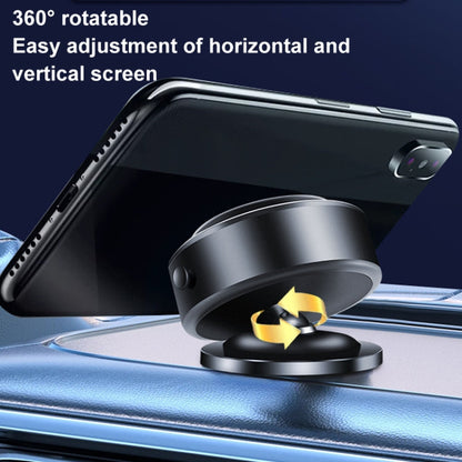 AIMITE M12 Car Phone Magnetic Rotating Holder Vacuum Suction Cup Strong Magnetic Support Bracket(Silver)