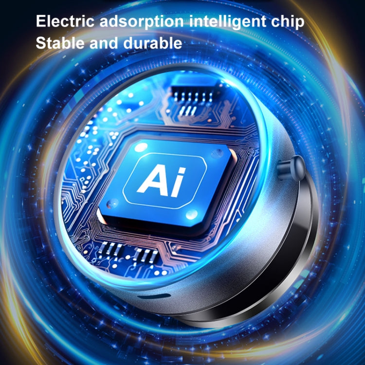 AIMITE M12 Car Phone Magnetic Rotating Holder Vacuum Suction Cup Strong Magnetic Support Bracket(Black)