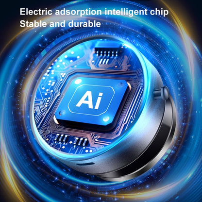 AIMITE M12 Car Phone Magnetic Rotating Holder Vacuum Suction Cup Strong Magnetic Support Bracket(Black)