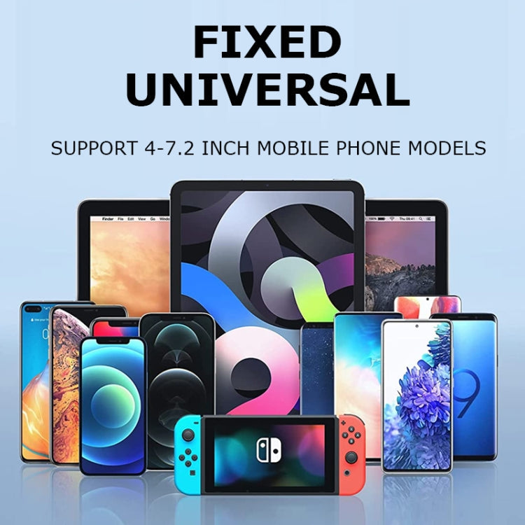 AIMITE M8 Car Wireless Charger Phone Holder Vacuum Suction Cup Strong Magnetic Support Bracket(Black)