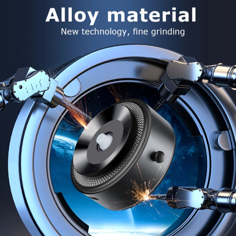 AIMITE M8 Car Wireless Charger Phone Holder Vacuum Suction Cup Strong Magnetic Support Bracket(Silver)