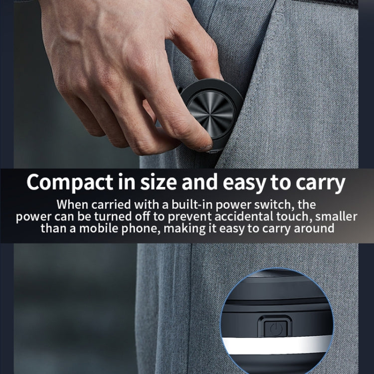 AIMITE C2 Car Vacuum Suction Cup Magnetic Three Axis Linkage Rotatable Cell Phone Holder(Black)