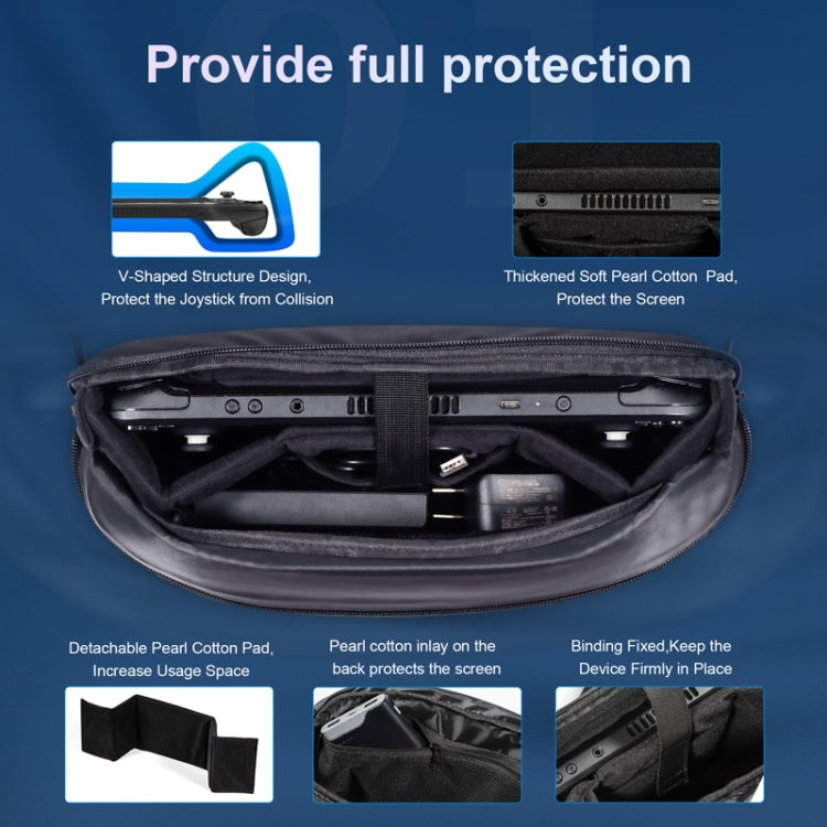 STARTRC GAMES Handheld Universal Storage Bag Crossbody Bag(Black)