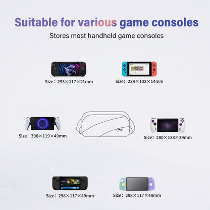 STARTRC GAMES Handheld Universal Storage Bag Crossbody Bag(Silver)