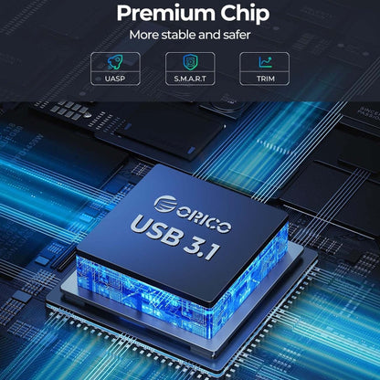 ORICO DD25 USB3.1 5Gbps Mobile Hard Drive Case 2.5 inch External Mechanical Solid State SATA Universal