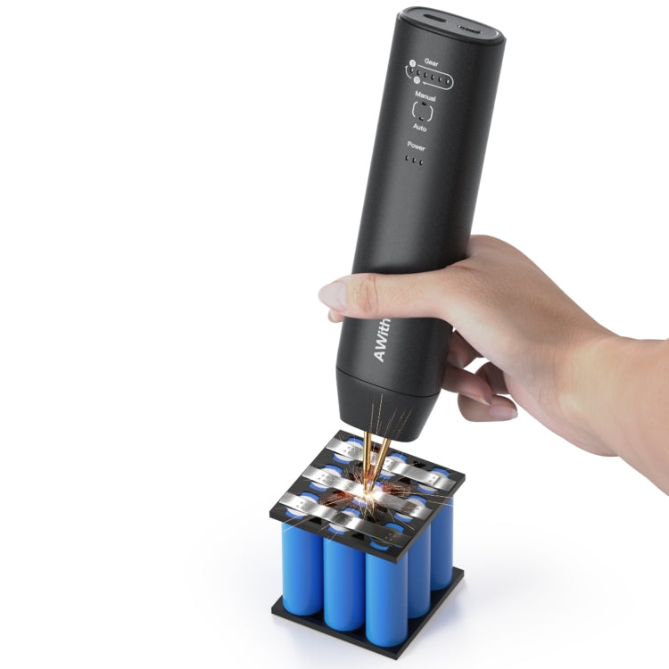 AWithZ Mini Portable DIY Nickel Sheet Handheld Spot Welding Machine(H1)