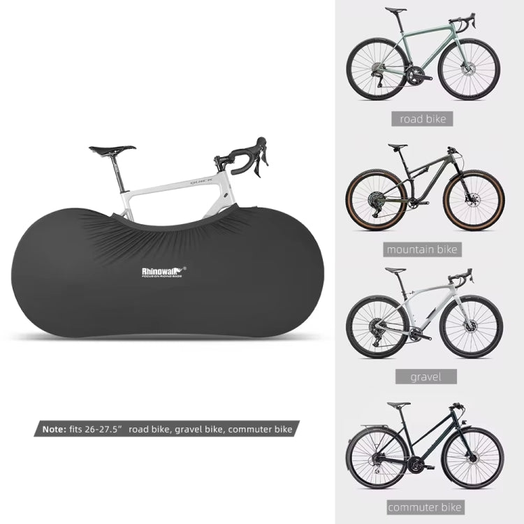 Rhinowalk RM266 26-27.5-Inch Mountain Bike 700C Road Bike Elastic Telescopic Loading Bag(Black)
