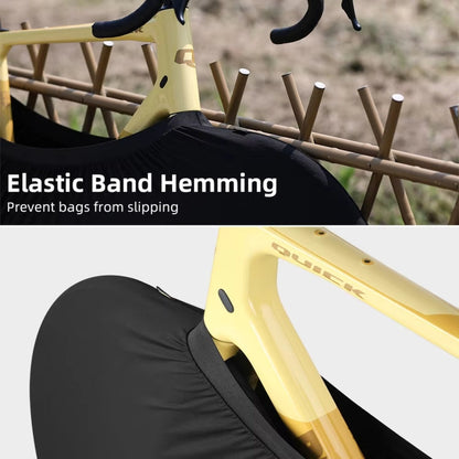 Rhinowalk RM266 26-27.5-Inch Mountain Bike 700C Road Bike Elastic Telescopic Loading Bag(Black)