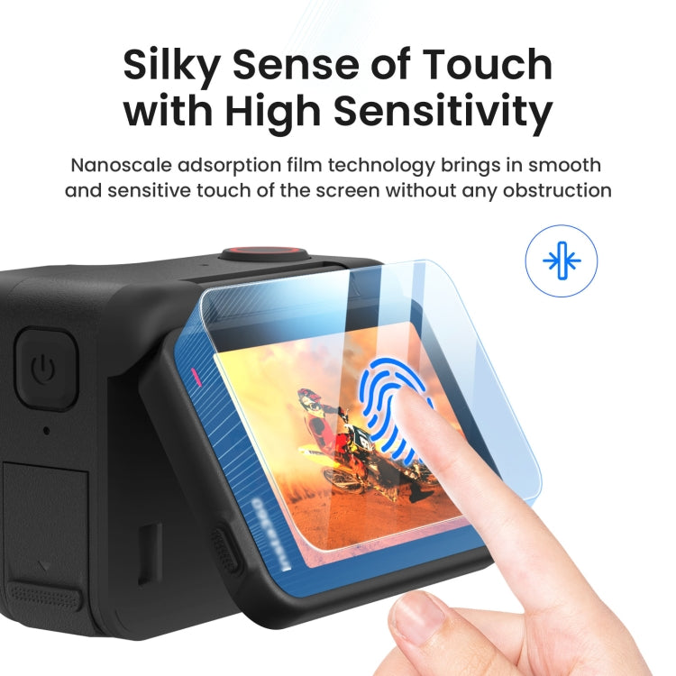 For Insta360 Ace Pro 2 aMagisn Tempered Glass Screen Protector, Spec: 2 Sets