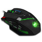 Souris Gamer Filaire Ergonomique Programmable ZELOTES C12 avec 12 Boutons (Noir)