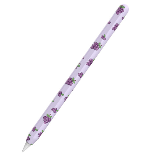 For Apple Pencil Pro / 2 AhaStyle PT65FT Silicone Pen Case(Grape)