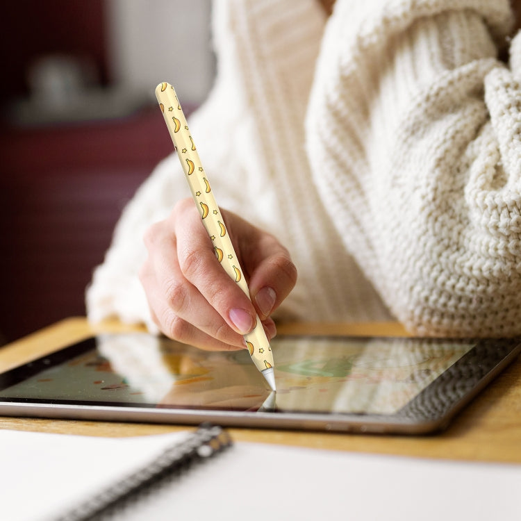 For Apple Pencil Pro / 2 AhaStyle PT65FT Silicone Pen Case(Banana)