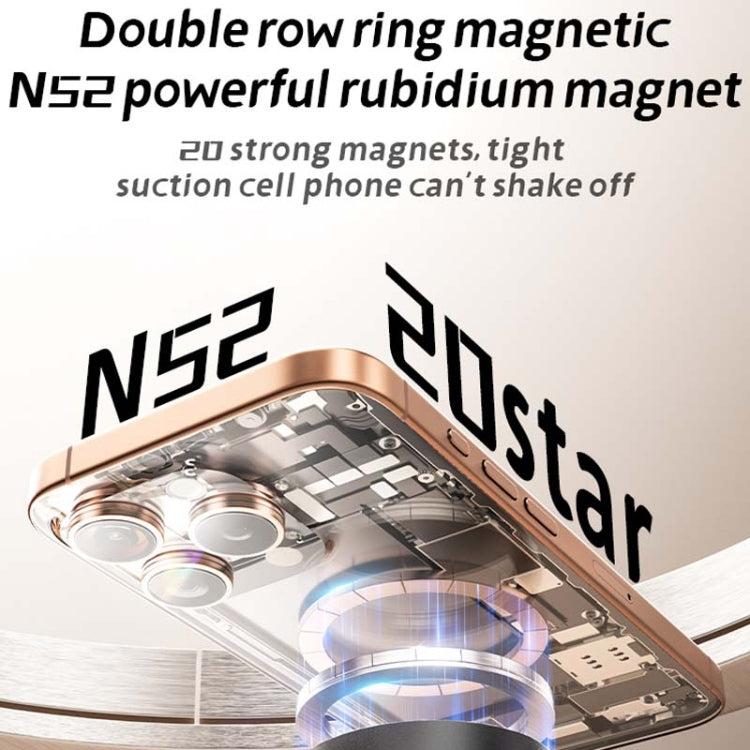 AIMITE P1 Vacuum Adsorption Foldable Suction Cup Car Cell Phone Navigation Holder(Pink)