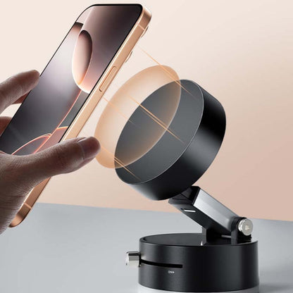 AIMITE P1 Vacuum Adsorption Foldable Suction Cup Car Cell Phone Navigation Holder(Pink)