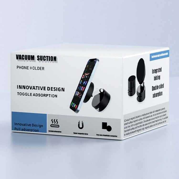 AIMITE P1 Vacuum Adsorption Foldable Suction Cup Car Cell Phone Navigation Holder(White)