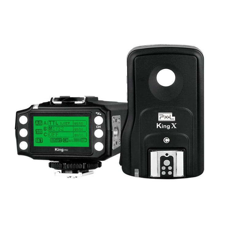Pour émetteur et récepteur radio sans fil de flash TTL Nikon Pixel King Pro