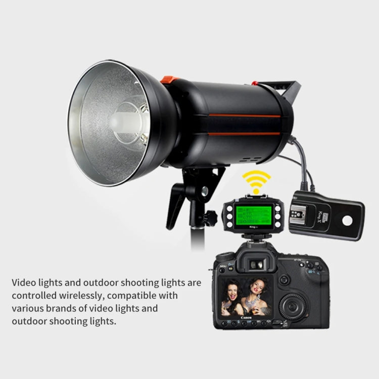 Pour émetteur et récepteur radio sans fil de flash TTL Nikon Pixel King Pro