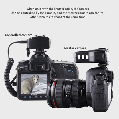 Pour émetteur et récepteur radio sans fil de flash TTL Nikon Pixel King Pro