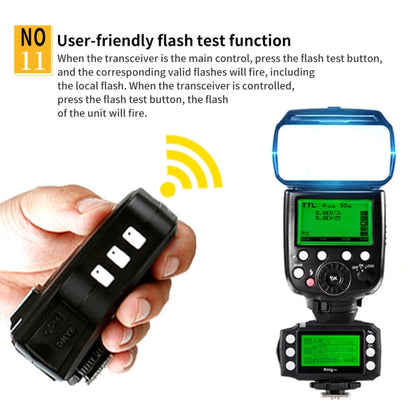 Pour émetteur et récepteur radio sans fil de flash TTL Nikon Pixel King Pro