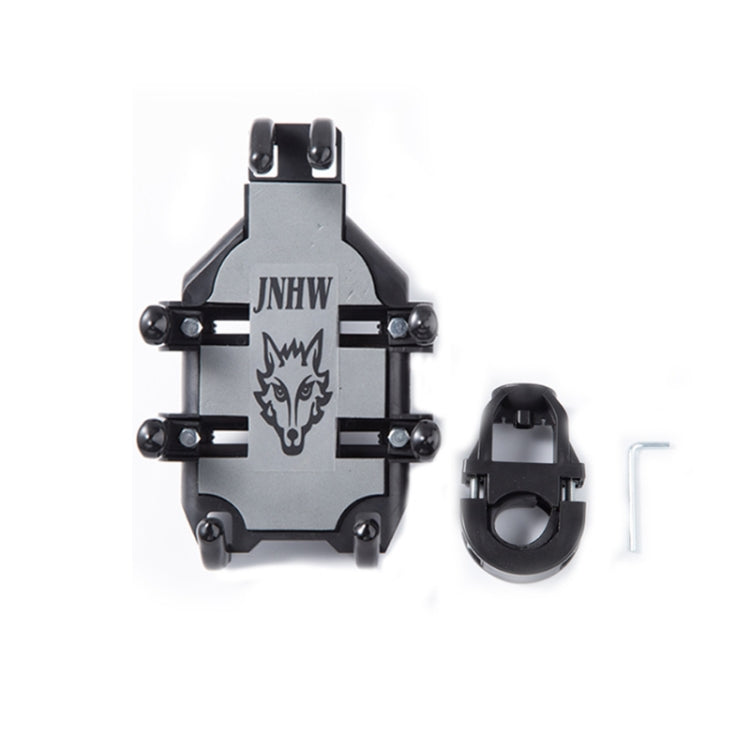 JNHW Motorcycle Bicycle Eight Claw Mobile Phone Navigation Shockproof Bracket, Style: For Handlebar