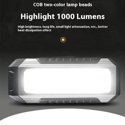 E-SMARTER KXK586 Flat Work Light LED Work Auto Repair Light USB Rechargeable Repair Light With Magnetic Attachment