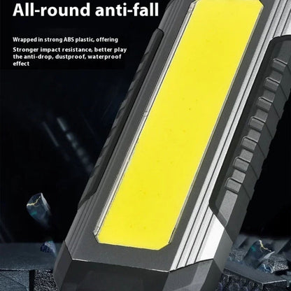 E-SMARTER KXK586 Flat Work Light LED Work Auto Repair Light USB Rechargeable Repair Light With Magnetic Attachment