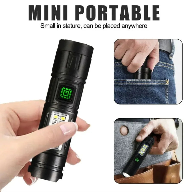 E-SMARTER CY011 Bright LED Side Light Flashlight Repair Mini Drop Proof Torch(White)
