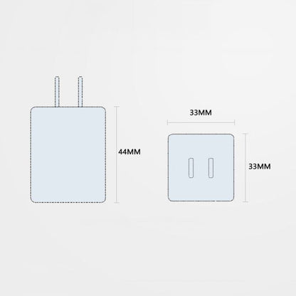 CYKE K02 30W PD+QC3.0 Mobile Phone Digital Display Fast Charger, Plug: US(White)
