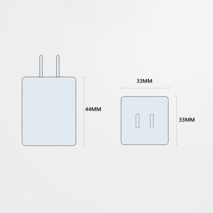 CYKE K02 30W PD+QC3.0 Mobile Phone Digital Display Fast Charger, Plug: US(Black)