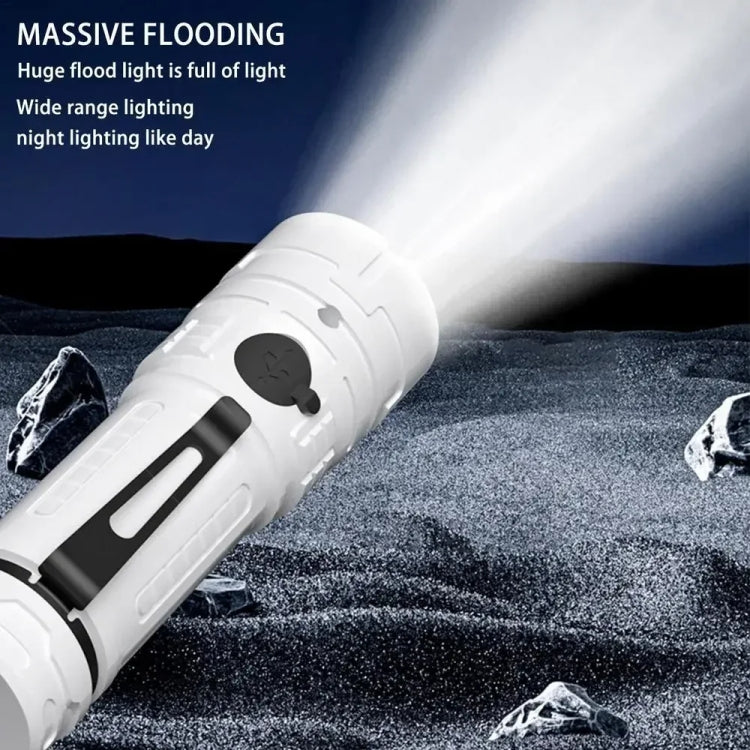 E-SMARTER SD-13 3 Holes Outdoor Portable Torch Metal Pen Clip Light Lightweight Mini Pocket Rechargeable Emergency Flashlight