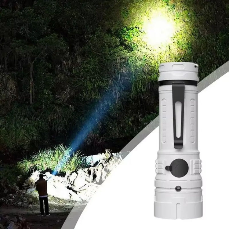 E-SMARTER SD-13 3 Holes Outdoor Portable Torch Metal Pen Clip Light Lightweight Mini Pocket Rechargeable Emergency Flashlight