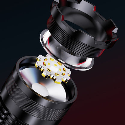 E-SMARTER A55 Outdoor High Brightness Laser Flashlight Telescopic Zoom Long Range Torch