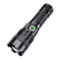 E-SMARTER A56 Outdoor High Brightness Laser Flashlight Telescopic Zoom Long Range Torch