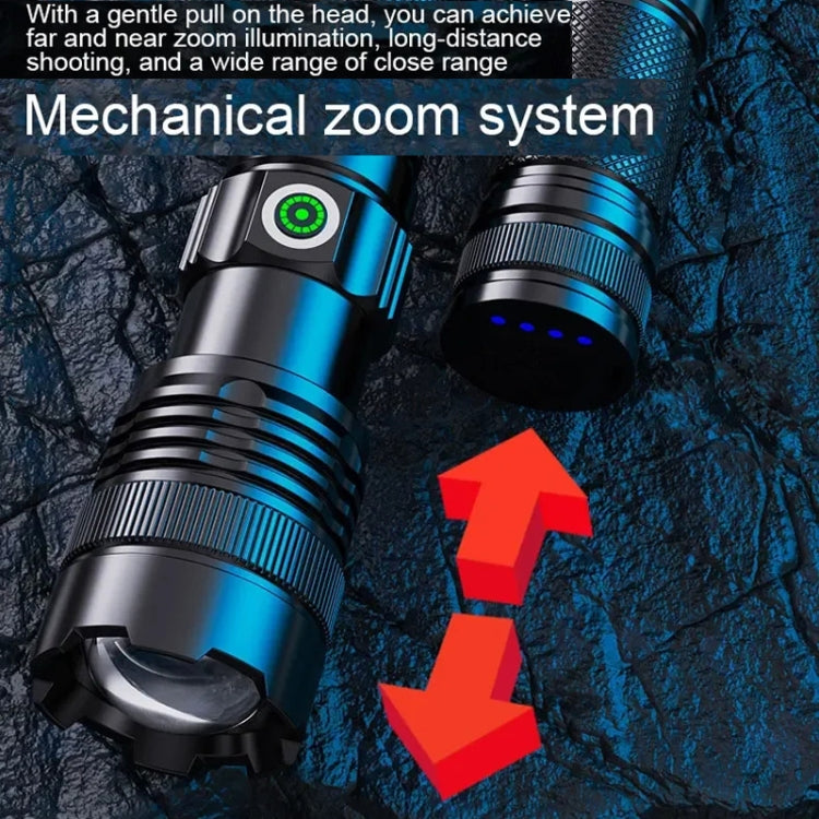 E-SMARTER A55 Outdoor High Brightness Laser Flashlight Telescopic Zoom Long Range Torch