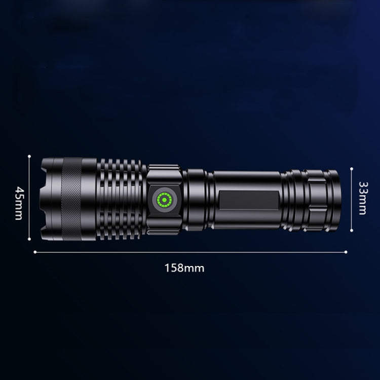 E-SMARTER A56 Outdoor High Brightness Laser Flashlight Telescopic Zoom Long Range Torch