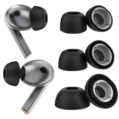 For Samsung Galaxy Buds3 Pro AhaStyle WG173 Earphone Silicone Earbuds, Size: S+M+L(White)
