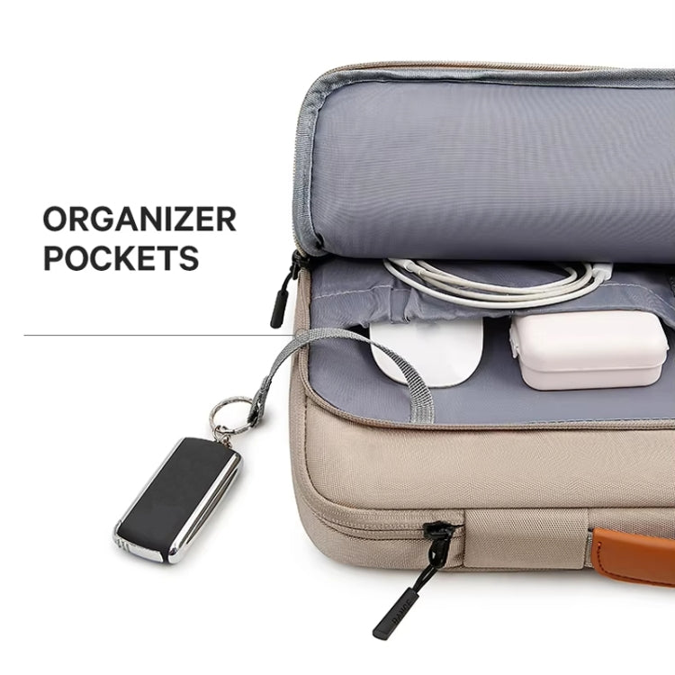Sacoche pour ordinateur portable BANGE BG-6802, étui de protection pour ordinateur portable, couleur : kaki petite