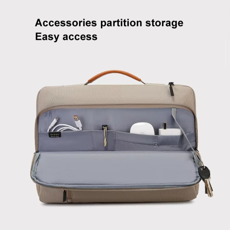 BANGE BG-6802 Laptop Bag Notebook Protective Case, Color: Black Small
