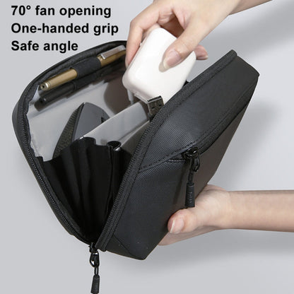BANGE BG-6800 Digital Storage Bag Data Cable Electronic Accessory Organiser(Gray)