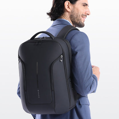 BANGE BG-8013 Men Business Backpack Commuter Laptop Shoulder Bag(Black)