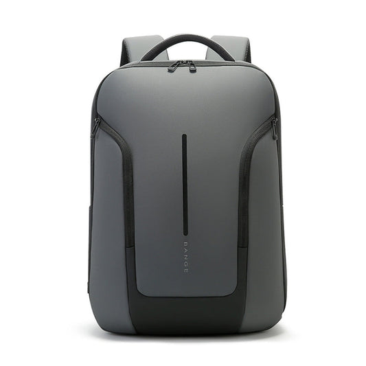 BANGE BG-8013 Men Business Backpack Commuter Laptop Shoulder Bag(Gray)