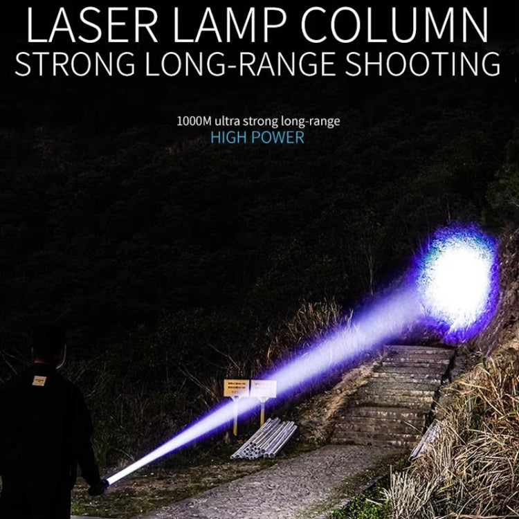 E-SMARTER P27 Pen Clip Strong Light Flashlight Laser Wick High Bright Side Light Outdoor Emergency Adventure Flashlight(Battery Not Included)