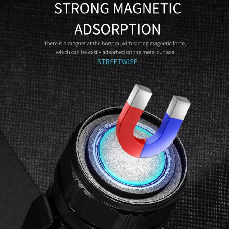 E-SMARTER P27 Pen Clip Strong Light Flashlight Laser Wick High Bright Side Light Outdoor Emergency Adventure Flashlight(Battery Not Included)