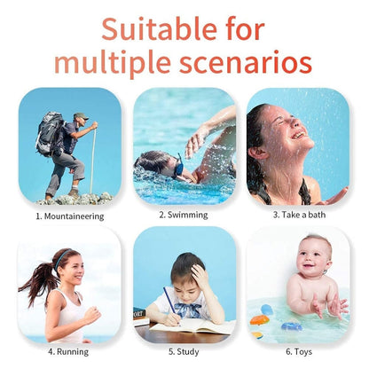 Cyboris IPX7 Waterproof Mini TWS Interconnected Water Floating Bluetooth Speaker(Black)