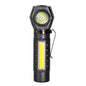 E-SMARTER KX212 Aluminium Alloy USB Rechargeable COB Flashlight Strong Light Long Shot Headlamp LED Camping Light