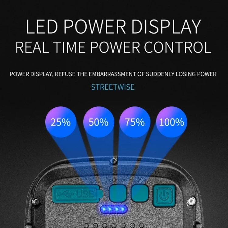 E-SMARTER W895-1 COB Portable Rechargeable Floodlight Work Light, Battery Not Included(Blue)